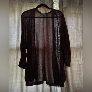 Ralph Lauren black cardigan. Size medium. Brand new condition.